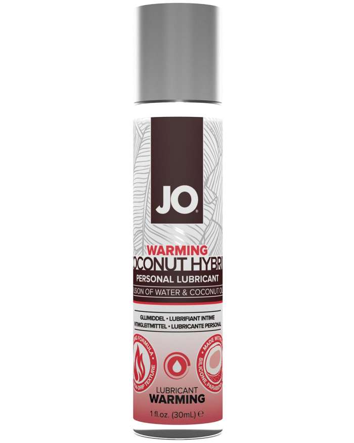 JO Coconut Oil Warming Hybrid Lubricant