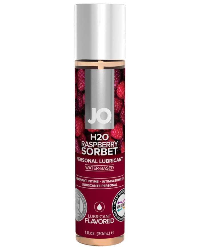 JO H2O Raspberry Sorbet Flavored Lubricant