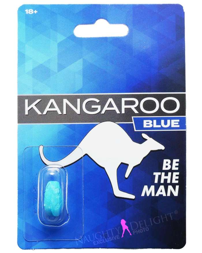 Kangaroo Blue for Men Sex Supplement (Lot Exp: 12/2026, CLOSEOUT SALE)