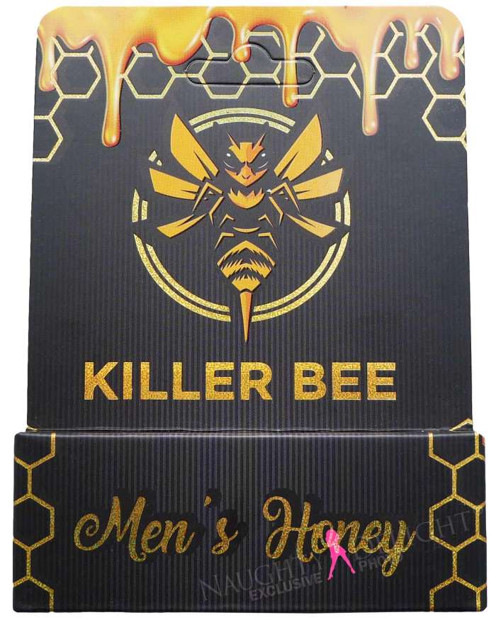 Killer Bee Men's Honey Sex Supplement (Lot Exp: 12/2027, CLOSEOUT SALE)