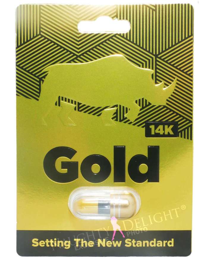 Gold 14K Male Sex Supplement (Lot Exp: 12/2024, CLOSEOUT SALE)