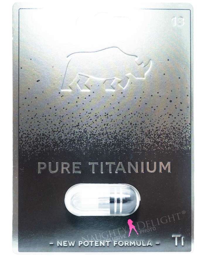 Pure Titanium Male Sex Supplement (Lot Exp: 12/2025, CLOSEOUT SALE)