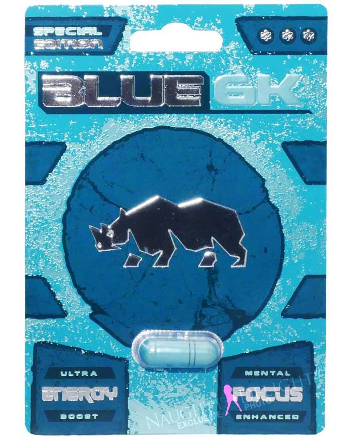 Blue 6K Special Edition Male Sex Supplement (Lot Exp: 12/2025, CLOSEOUT SALE)