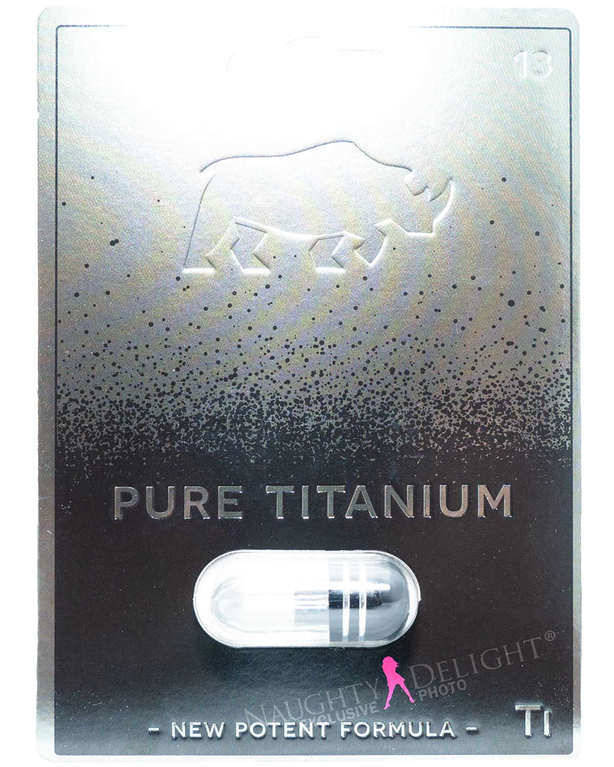 Pure Titanium Male Sex Supplement Lot Exp 122025 Closeout Sale Naughty Kinky 9343